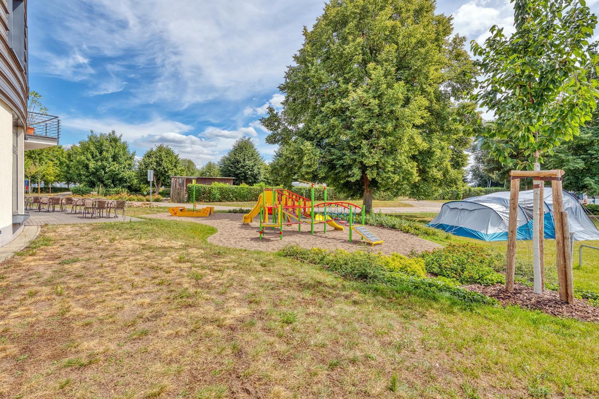 Stroamcamp Schwedt Appartement Buitenkant foto
