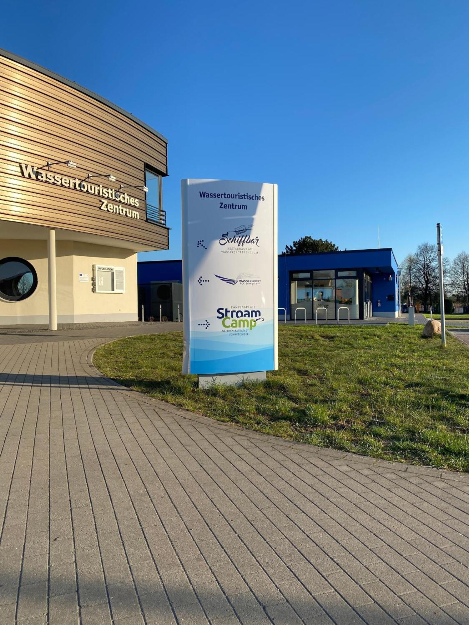 Stroamcamp Schwedt Appartement Buitenkant foto